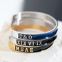 Mens Bracelet Personalised With A Date Initials Or Name, thumbnail 2 of 12