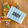 Personalised Stripe Pick And Mix Tin, thumbnail 1 of 7