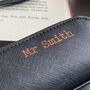 Personalised Leather Effect Teacher Pencil Case, thumbnail 2 of 3