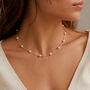 Delicate Sterling Silver And Pearl Necklace, thumbnail 1 of 4