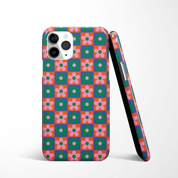Check Flower Phone Case, 8 of 12