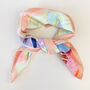 Father And Daughter Illustration Scarf, thumbnail 2 of 3
