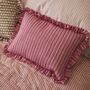 Quilted Indian Block Print Cushion, thumbnail 1 of 4