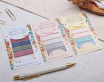 Transparent Sticky Page Flags Colourful Annotation Tabs For Study And Office, 2 of 3