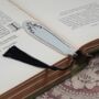 Vintage Silver Plated Cutlery Scroll Bookmark, thumbnail 2 of 3