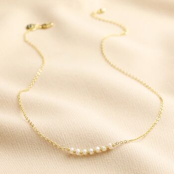 Freshwater Pearl Chain Necklace, 8 of 11