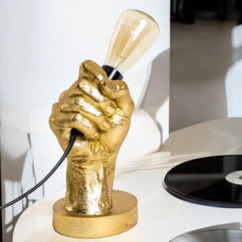 Gold Hand Desk Lamp, 2 of 2