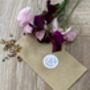 Personalised Reusable Floral Blue Christmas Crackers, thumbnail 10 of 10