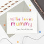 Personalised 'Loves Mummy' Card, thumbnail 2 of 3