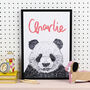 Personalised Panda Print, thumbnail 2 of 11