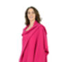Fuchsia Pink 100% Cashmere Travel Wrap Shawl Gift Boxed, thumbnail 1 of 7