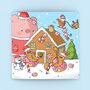 Cute Christmas Gingerbread Card, thumbnail 1 of 7