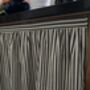 Hook And Loop Sink Skirt, Bespoke Cabinet Curtains, Cupboard Vanity, thumbnail 5 of 8