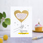 Personalised Heart Birthday Balloon Scratch Card, thumbnail 1 of 9