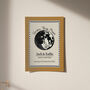 Personalised Moon Phase Wedding Date Print, thumbnail 10 of 12