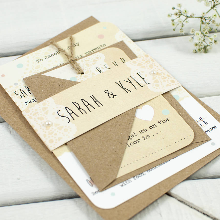 map wedding invitations by norma&dorothy | notonthehighstreet.com