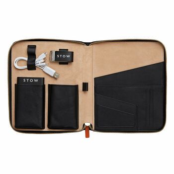 Personalised Luxury Leather And Suede Tech Case, 8 of 10