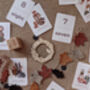 Woodland Number Flash Cards, thumbnail 9 of 12