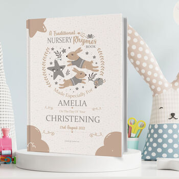 Christening Keepsake Gift Book Personalised For Baby, 10 of 10