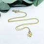 9ct Dainty Gold Bee Necklace, thumbnail 2 of 9