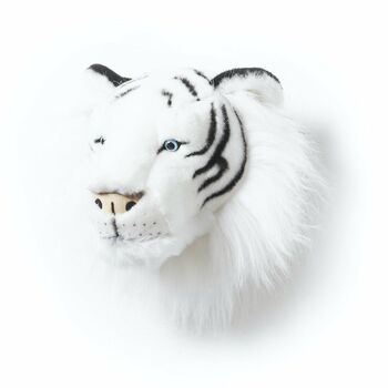 White Tiger Wall Trophy Head, 3 of 3