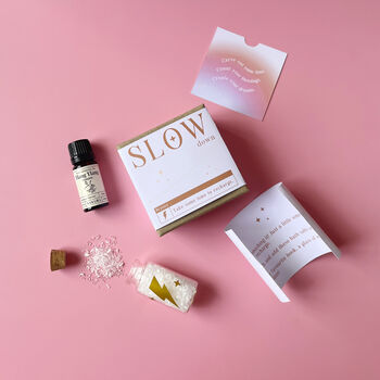 Personalised Self Care Slow Down Gift Set, 6 of 7