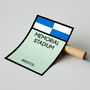 Memorial Stadium Monopoly Bristol Rovers Football Print, thumbnail 2 of 2