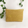 Personalised Corduroy Make Up Pouch Bags, thumbnail 1 of 7