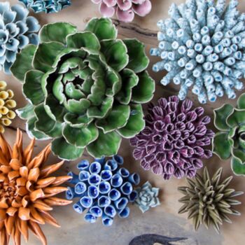 Ceramic Cactus Decorate Your Table, Wall, Terrarium, 7 of 11