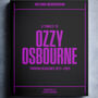 Ozzy Osbourne Personalised Gift Music Legend Deluxe Tribute Book, thumbnail 1 of 8