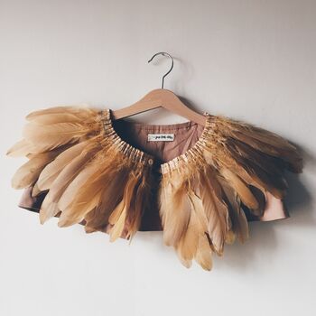 Handmade Feathered Cape, 10 of 11