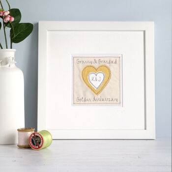 Personalised Wedding Anniversary Framed Picture Gift, 11 of 12