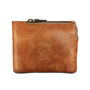 'Hudson' Men's Leather Bi Fold Wallet In Tan, thumbnail 2 of 8