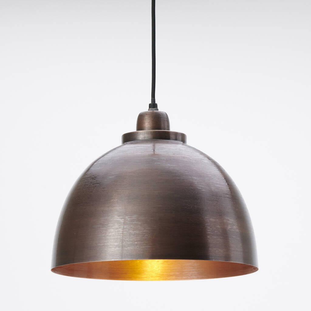 Europa Antique Copper Pendant Light By horsfall & wright ...