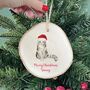 Personalised Cat Christmas Decoration, thumbnail 1 of 3