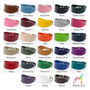 Handmade Leather Cat Collar 28 Colours, thumbnail 3 of 3