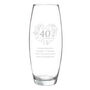 Wedding Anniversary Gifts Personalised Flower Vase, thumbnail 6 of 6