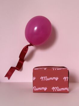 Mummy Typographic Mother's Day Wrapping Paper, 4 of 4