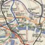Personalised 1928 Rare Old London Underground Tube Map, thumbnail 2 of 3