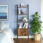 Four Tier Ladder Shelf With Cupboard, thumbnail 3 of 7