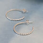 Modern Twisted Hoops, thumbnail 6 of 6