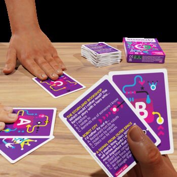 Sussed Amazing Purple: The 'What Would I Do?' Card Game, 4 of 4