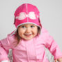 Girls Aviator Hat With Googles, thumbnail 3 of 4