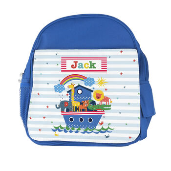 Personalised Kid's Noah's Ark Mini Rucksack, 10 of 11