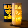 Happy Hanukkah Party Decoration Lantern, thumbnail 3 of 10