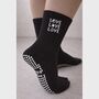 Triple Love' Pilates Grip Socks, thumbnail 1 of 3