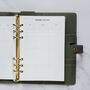 Personalised Ring Binder/Lifestyle Weekly Planner, thumbnail 4 of 11