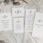 Minimal Monogram Wedding Save The Dates, thumbnail 4 of 4