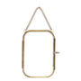 Rounded Hanging Brass Frame, thumbnail 2 of 2
