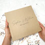 Personalised Wedding Guest Book Linen, thumbnail 6 of 11